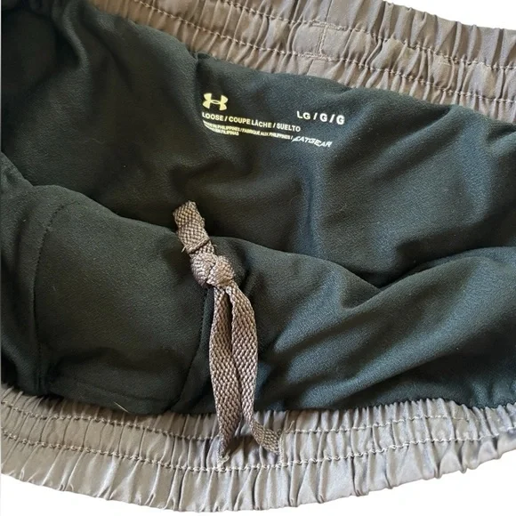 Under Armour Women's Gray Athletic Shorts - Picture 3 of 5